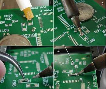 正確的貼片電容焊接方法